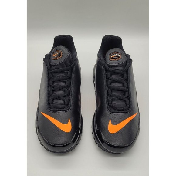 Nike Air Max Plus TN SE BG (GS) 'Black Orange' AR0005-001 - Picture 3 of 8